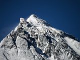 35 Mount Everest Pinnacles And Summit Close Up Early Morning On The Climb To Lhakpa Ri Summit